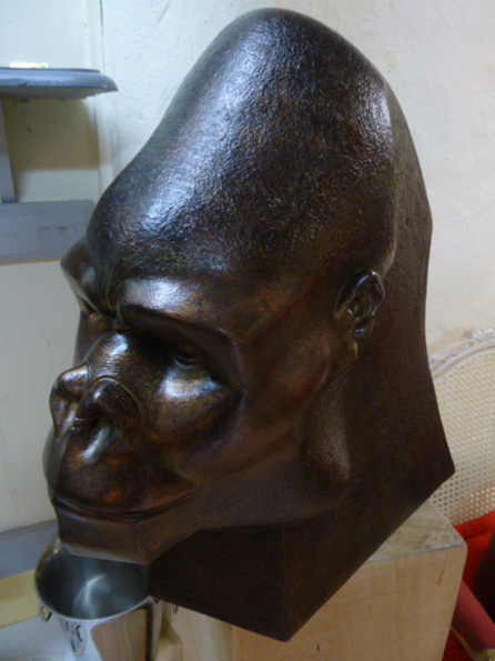 Gorille Pascal Sculpteur animalier
